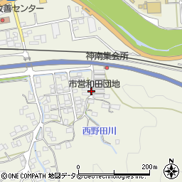 愛媛県大洲市新谷乙1107-22周辺の地図