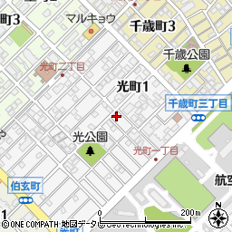 福岡県春日市光町2丁目77周辺の地図