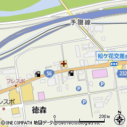 愛媛ダイハツ販売大洲店周辺の地図