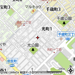 福岡県春日市光町2丁目74周辺の地図