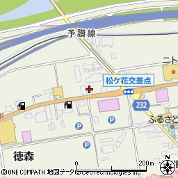 愛媛県大洲市新谷501周辺の地図