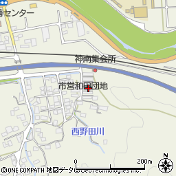 愛媛県大洲市新谷乙1107周辺の地図