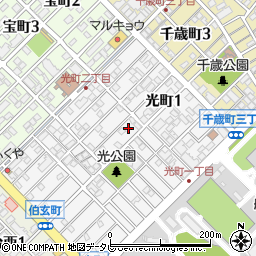福岡県春日市光町2丁目47周辺の地図