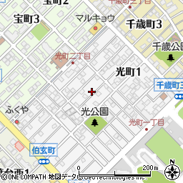 福岡県春日市光町2丁目39周辺の地図