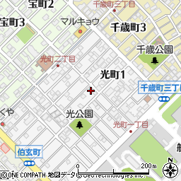 福岡県春日市光町2丁目45周辺の地図