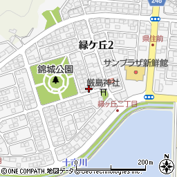 高知県南国市緑ケ丘2丁目2008周辺の地図