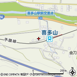 愛媛県大洲市新谷1681周辺の地図
