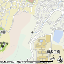 油山南公園周辺の地図