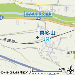 愛媛県大洲市新谷1678周辺の地図