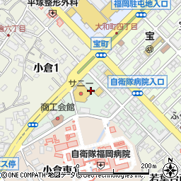 福岡県春日市伯玄町周辺の地図