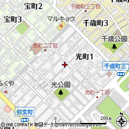 福岡県春日市光町2丁目44周辺の地図