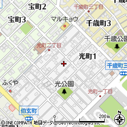福岡県春日市光町2丁目15周辺の地図