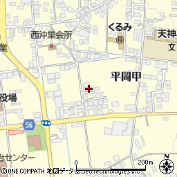 愛媛県喜多郡内子町平岡甲67周辺の地図