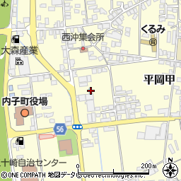 愛媛県喜多郡内子町平岡甲64周辺の地図