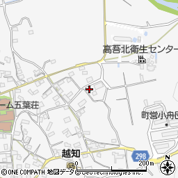 高知県高岡郡越知町越知甲284周辺の地図