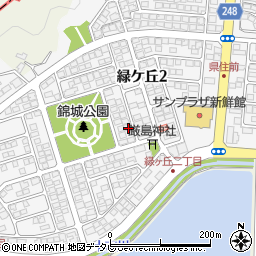 高知県南国市緑ケ丘2丁目2007周辺の地図