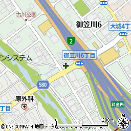 有限会社福岡部品販売周辺の地図