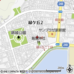 高知県南国市緑ケ丘2丁目1906周辺の地図