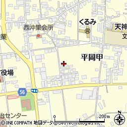 愛媛県喜多郡内子町平岡甲66周辺の地図