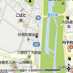 愛媛県喜多郡内子町五十崎甲912周辺の地図