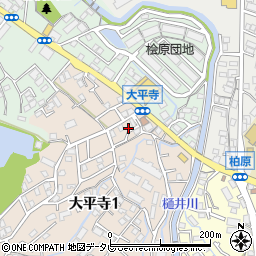 カワキ屋　大平寺店周辺の地図