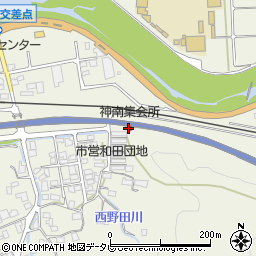 愛媛県大洲市新谷乙1107-3周辺の地図
