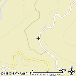 愛媛県喜多郡内子町重松甲1401周辺の地図
