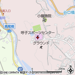 唐津市呼子スポーツセンター周辺の地図