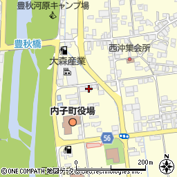 愛媛県喜多郡内子町平岡甲152周辺の地図