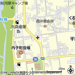 愛媛県喜多郡内子町平岡甲31周辺の地図
