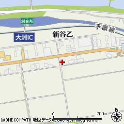 眼鏡市場愛媛大洲店周辺の地図