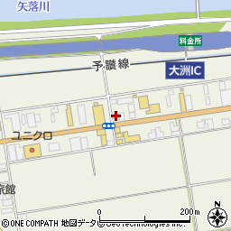 愛媛県大洲市新谷299周辺の地図