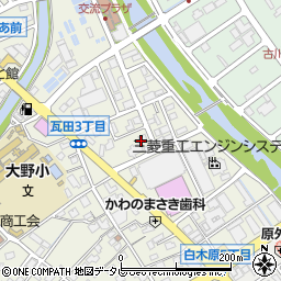 有限会社九州印刷機材周辺の地図
