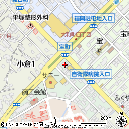 ペッパーランチ福岡春日店周辺の地図