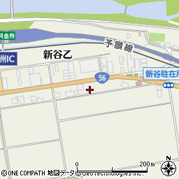 愛媛県大洲市新谷338周辺の地図