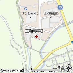 伊藤ハム販売関西株式会社　高知営業所周辺の地図
