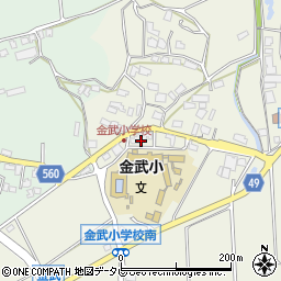 福岡県福岡市西区金武2056-4周辺の地図