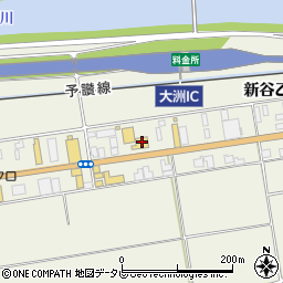 愛媛県大洲市新谷304周辺の地図