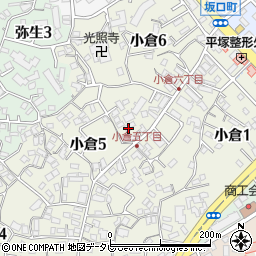 中江コーポ周辺の地図