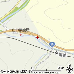愛媛県大洲市新谷乙1860周辺の地図