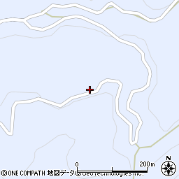 愛媛県喜多郡内子町只海甲995周辺の地図
