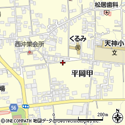 愛媛県喜多郡内子町平岡甲377周辺の地図
