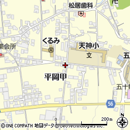 愛媛県喜多郡内子町平岡甲412周辺の地図