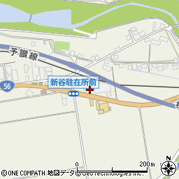 愛媛県大洲市新谷1383周辺の地図