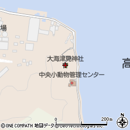 大海津見神社周辺の地図