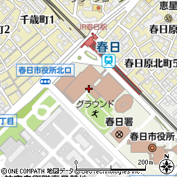 福岡県福岡児童相談所等庁舎周辺の地図