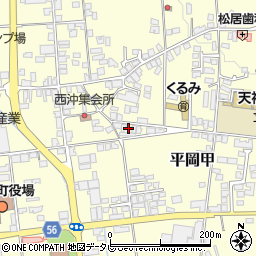 愛媛県喜多郡内子町平岡甲369周辺の地図