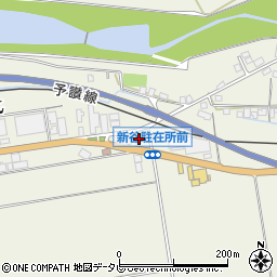 愛媛県大洲市新谷1401周辺の地図