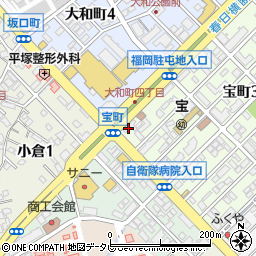 コスモハートフル宝町ＳＳ周辺の地図