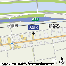 愛媛県大洲市新谷307周辺の地図